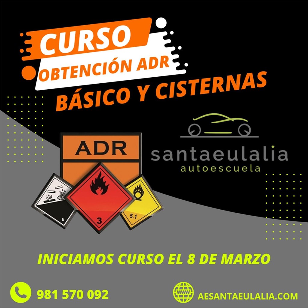 Foto 1 CURSO OBTENCION CERTIFICADO ADR 