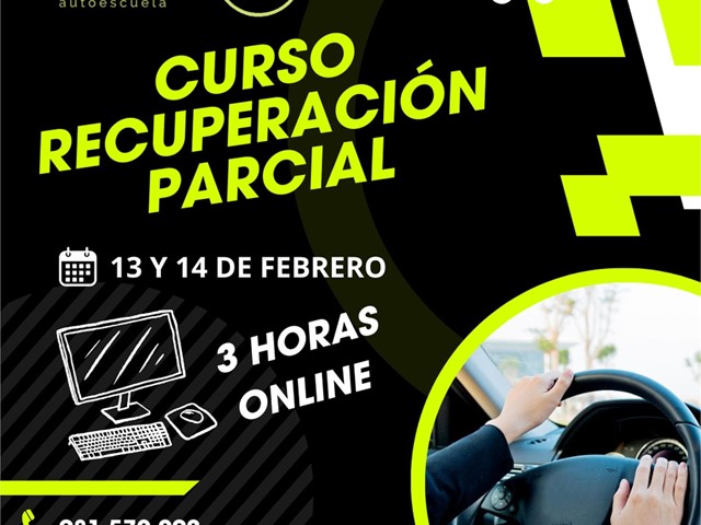 CURSO RECUPERACIÓN PUNTOS PARCIAL