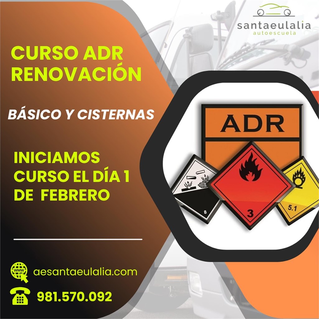 Foto 1 CURSO RENOVACIÓN ADR BÁSICO Y CISTERNAS